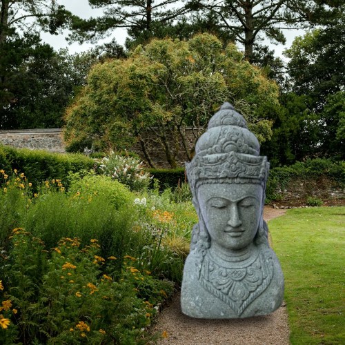 SHIVA BUST GREENSTONE 100 CM A FRONT_500x500